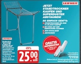 Standtrockner Pegasus 150 Solid Slim Black Angebote von Leifheit bei EDEKA Suhl für 25,00 €
