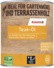 Teak-Öl von toom im aktuellen toom Baumarkt Prospekt