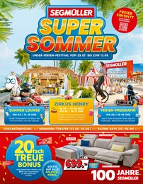 Segmüller Prospekt für Poing: "Segmüller Super Sommer", 6 Seiten, 02.08.2025 - 16.08.2025