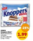 Knoppers Minis von Storck für 1,99 € bei Penny-Markt im Angebot Knoppers Minis von Storck im aktuellen Penny-Markt Prospekt