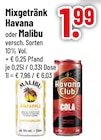 Mixgetränk Havana Cola im Trinkgut Prospekt Mixgetränk Havana Cola von Havana im aktuellen Trinkgut Prospekt für 1,99 €