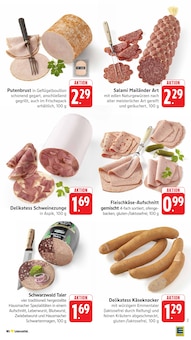 Wurst im EDEKA Prospekt "Aktuelle Angebote" mit 56 Seiten (Karlsruhe)