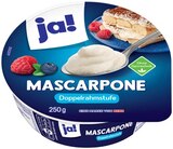 Mascarpone im Angebot bei REWE in Friedrichshafen Mascarpone Angebote von ja! bei REWE Friedrichshafen für 2,19 €