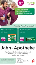 Aktueller mea - meine apotheke Apotheken Prospekt in Puchheim und Umgebung, "Unsere September-Angebote" mit 4 Seiten, 01.09.2025 - 30.09.2025