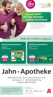 Aktueller mea - meine apotheke Prospekt "Unsere September-Angebote" Seite 1 von 4 Seiten für Gröbenzell