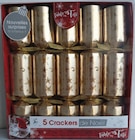 Promo Lot de 5 crackers Noël à 5,00 € dans le catalogue Maxi Bazar à Gap