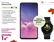 Smartphone Galaxy S10e bei A-Team Mobilfunk-Concept GmbH in Erftstadt Smartphone Galaxy S10e im Angebot bei A-Team Mobilfunk-Concept GmbH Erftstadt für 1,00 €