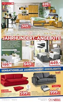 Couch im Segmüller Prospekt "Highlight Angebote" mit 30 Seiten (Mannheim)