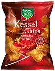 Kessel Chips Sweet Chili & Red Pepper oder Riffels Naturell bei REWE im Kleve Prospekt für 1,49 €