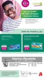 Aktueller mea - meine apotheke Apotheke Prospekt in Bad Reichenhall und Umgebung, "Unsere Juni-Angebote" mit 4 Seiten, 01.06.2025 - 30.06.2025