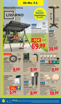 Gartenmöbel im Lidl Prospekt "LIDL LOHNT SICH" mit 73 Seiten (Kassel)