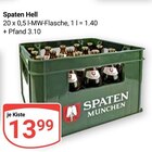 Hell Angebote von Spaten bei GLOBUS Wiesbaden für 13,99 €