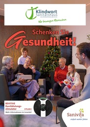 Klindwort Sanitätshaus & Orthopädietechnik GmbH & Co KG Prospekt für Neustadt: "Schenken Sie Gesundheit!", 6 Seiten, 13.11.2024 - 31.01.2025