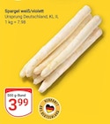 Aktuelle Spargel Angebote bei GLOBUS in Bochum Aktuelles Spargel weiß/violett Angebot bei GLOBUS in Bochum ab 3,99 €