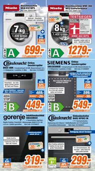 Waschmaschine im aktuellen expert Prospekt (Gießen) Waschmaschine im expert Prospekt "Top Angebote" mit 12 Seiten (Gießen)