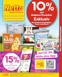 Aktueller Netto Marken-Discount Prospekt (Bahretal, 2 Seiten zum blättern Netto Marken-Discount Prospekt 10% auf Molkerei-Produkte mit 2 Seiten