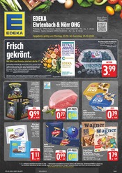 Bier im EDEKA Prospekt in Wertheim Aktueller EDEKA Prospekt mit Bier, "Wir lieben Lebensmittel!", Seite 1