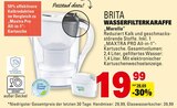WASSERFILTERKARAFFE "Marella" im Angebot bei E center in Darmstadt WASSERFILTERKARAFFE "Marella" Angebote von BRITA bei E center Darmstadt für 19,99 €