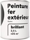 Peinture fer 2,5 l glycéro** - Brico Dépôt à Herblay Peinture fer 2,5 l glycéro** en promo chez Brico Dépôt Herblay à 15,90 €