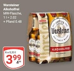 Aktuelles Warsteiner Alkoholfrei Angebot bei GLOBUS in Frankenthal (Pfalz) ab 3,99 €