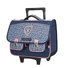 Cartable à roulettes Lulu Castagnette en promo chez Carrefour Clichy à 39,90 €