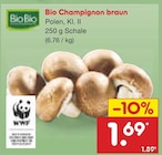 Bio Champignon braun im Netto Marken-Discount Prospekt Bio Champignon braun von BioBio im aktuellen Netto Marken-Discount Prospekt für 1,69 €