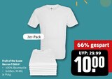 Herren-T-Shirt im Angebot bei REWE in Rodgau Herren-T-Shirt Angebote von Fruit of the Loom bei REWE Rodgau für 10,00 €