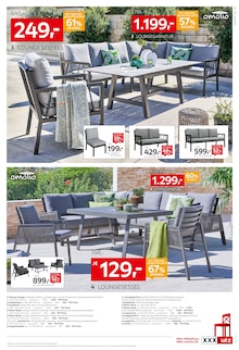 Gartenmöbel im XXXLutz Möbelhäuser Prospekt "BIG SALE" mit 26 Seiten (Duisburg)