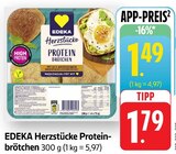 Aktuelles Herzstücke Proteinbrötchen Angebot bei E center in Reutlingen ab 1,49 €