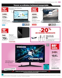 Promo Disque Dur dans le catalogue Carrefour du moment à la page 19