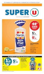 Prospectus Supermarchés de Super U à Saint-Malon-sur-Mel: "Super U", 48 pages, 27/01/2026 - 08/02/2026
