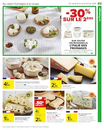 Prix et réduction Comté dans le prospectus Carrefour en cours Offre Comté dans le catalogue Carrefour du moment à la page 25
