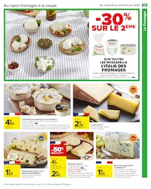 Promo Comté dans le catalogue Carrefour du moment à la page 25