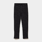 Legging doublé chaud noir fille - La Halle à Valence Legging doublé chaud noir fille en promo chez La Halle Valence à 9,99 €