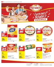 Promos Camembert dans le catalogue "Carrefour" de Carrefour à la page 22