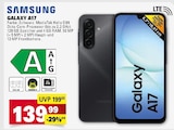 Galaxy A17 im Angebot bei E center in Ulm Galaxy A17 Angebote von Samsung bei E center Ulm für 139,99 €