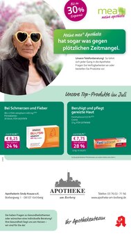 Aktueller mea - meine apotheke Prospekt