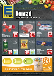 EDEKA Prospekt für Gemünden mit 8 Seiten EDEKA Prospekt "Wir lieben Lebensmittel!" für Gemünden, 8 Seiten, 22.09.2025 - 27.09.2025
