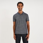 Polo slim manches courtes stretch bleu marine homme en promo chez La Halle Créteil à 12,59 €