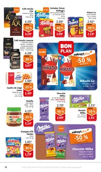 Promo Nutella dans le catalogue Colruyt du moment à la page 12