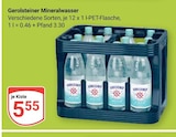 Aktuelles Mineralwasser Angebot bei GLOBUS in Siegen (Universitätsstadt) ab 5,55 €