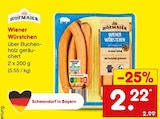 Wiener Würstchen bei Netto Marken-Discount im Prospekt "" für 2,22 €
