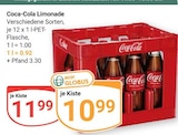 Aktuelle Coca Cola Angebote bei GLOBUS in Gießen Aktuelles Coca-Cola Angebot bei GLOBUS in Gießen ab 10,99 €