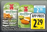 Vegane Mühlen Schnitzel Angebote von Rügenwalder Mühle bei EDEKA Landshut für 2,29 €