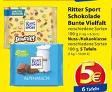 Ritter Sport Schokolade Angebot in Barendorf Ritter Sport Schokolade im aktuellen Prospekt bei famila Nordost in Barendorf