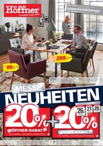 Höffner Prospekt "Messe-Neuheiten", 24 Seiten, für Potsdam, 22.01.2020 - 28.01.2020 Höffner Prospekt "Messe-Neuheiten", 24 Seiten, für Potsdam, 22.01.2020 - 28.01.2020