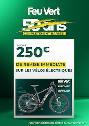 Feu Vert Catalogue "-20% sur le 2ème pneu", 1 page, Chassieu,  26/09/2022 - 18/10/2022