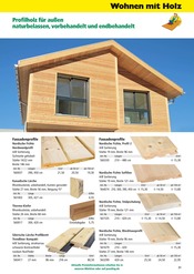 Blockhausprofil Angebote im Prospekt "Holz- & Baukatalog 2024/25" von Holz Possling auf Seite 31