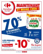 Catalogue Carrefour Market "Maintenant et moins cher !", 16 pages, à Cagnes-sur-Mer, 08/10/2019 - 20/10/2019 Prospectus Carrefour Market "Maintenant et moins cher !", 16 pages, à Cagnes-sur-Mer, 08/10/2019 - 20/10/2019