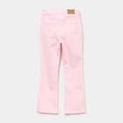 Pantalon bootcut twill 4 poches rose clair fille à 8,99 € dans le catalogue La Halle